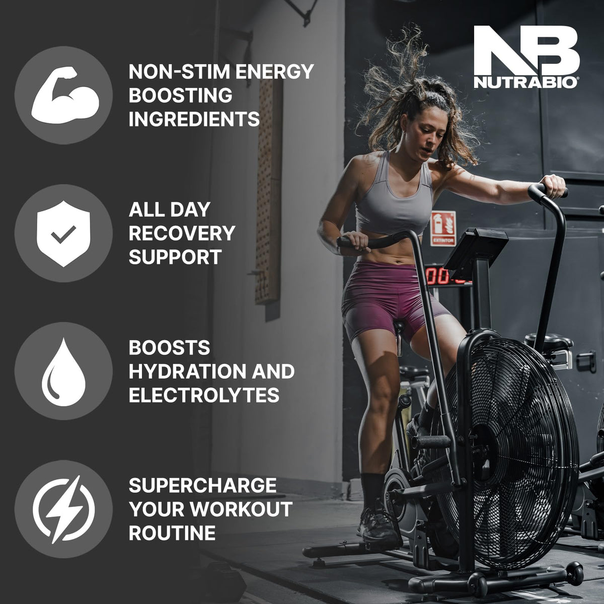 NutraBio Alpha EAA - All-Day Essential Amino Acids with Nootropics & Adaptogens, Grape Berry Crush